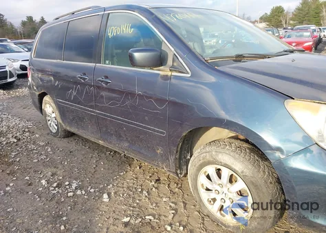 2010 Honda Odyssey Ex-L из США, поврежденный, VIN 5FNRL3H62AB036140